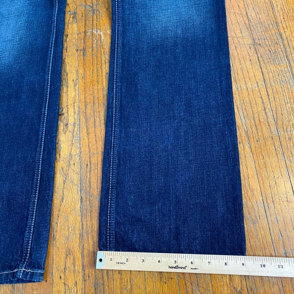 Ariat M4 Legacy Relaxed Fit Boot Cut Jeans Men’s True Size 33/36 Blue NWOT - Picture 12 of 12